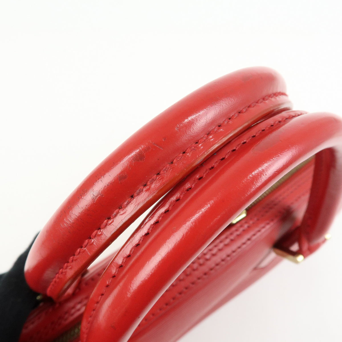 Louis Vuitton Jasmin Epi Leather, Red, Leather, Handbag
