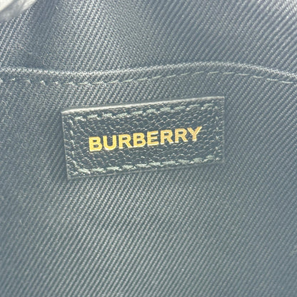Burberry Camera Vintage Check Canvas, Black, Canvas, Handbag