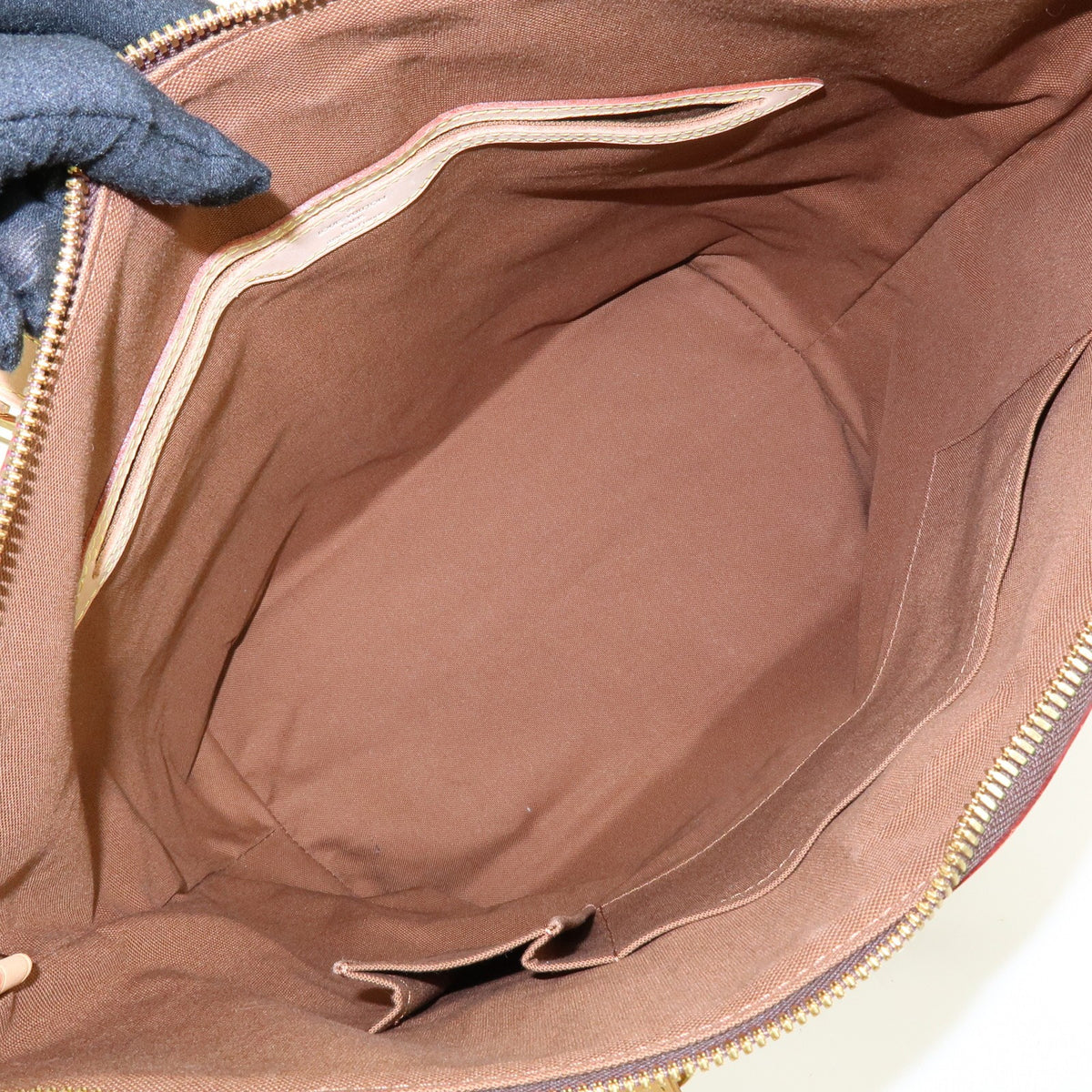 Louis Vuitton Palermo Monogram Canvas, Brown, Canvas, Handbag