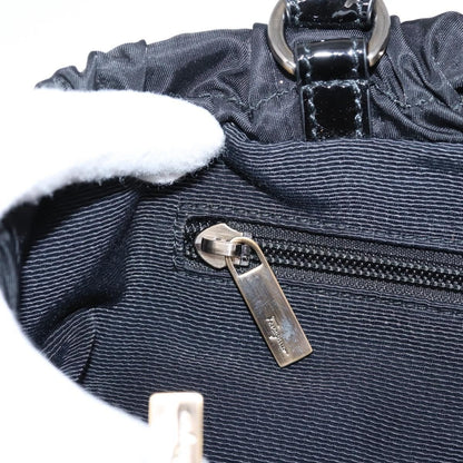 Salvatore Ferragamo Vala tote Nylon, Black, Nylon, Tote Bag