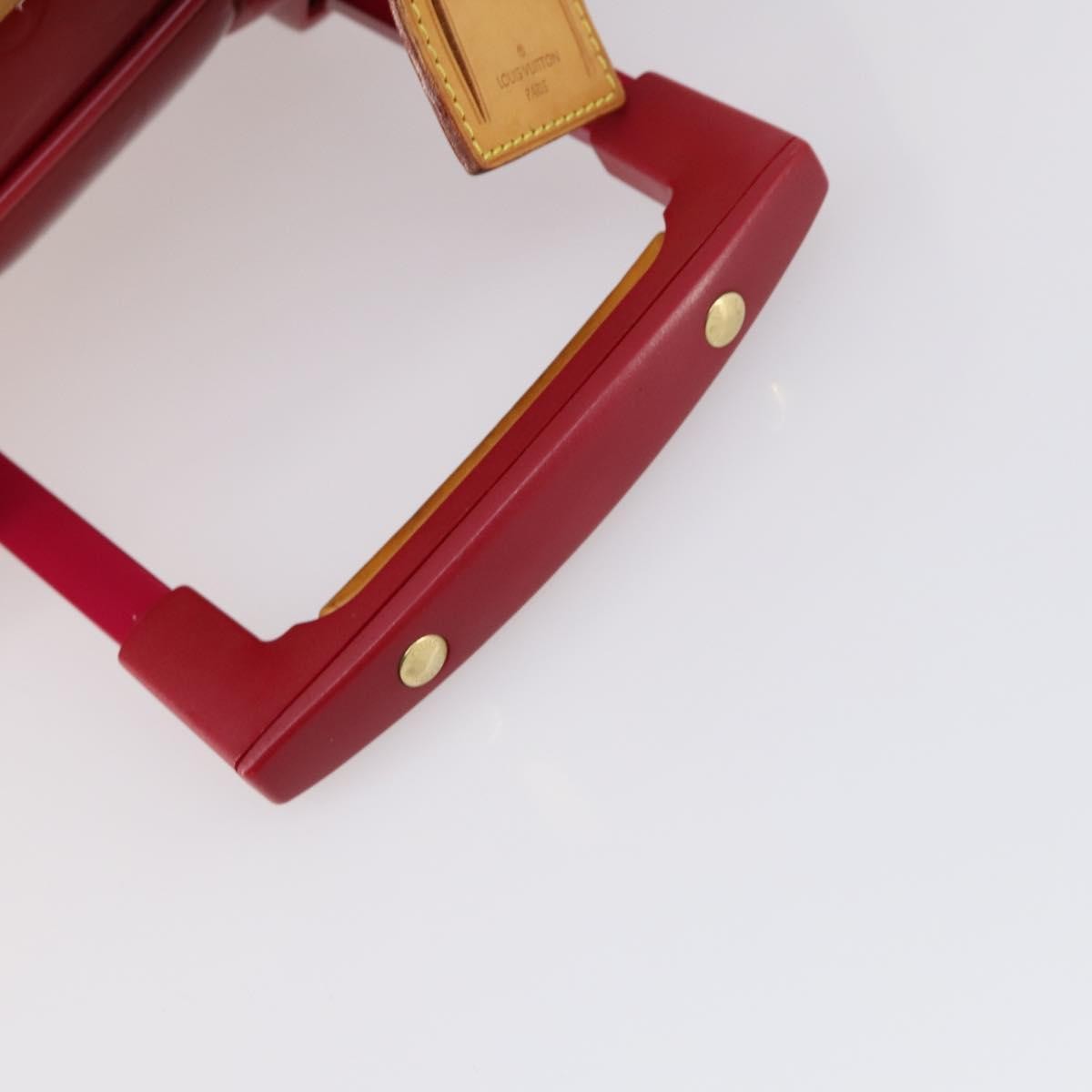 Louis Vuitton Pegase Luggage Monogram Vernis, Red, Patent Leather, Travel Bag