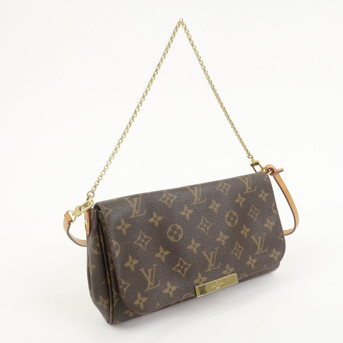 Louis Vuitton Favorite Monogram Canvas, Brown, Canvas, Handbag