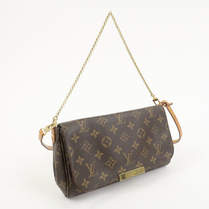 Louis Vuitton Favorite Monogram Canvas, Brown, Canvas, Handbag