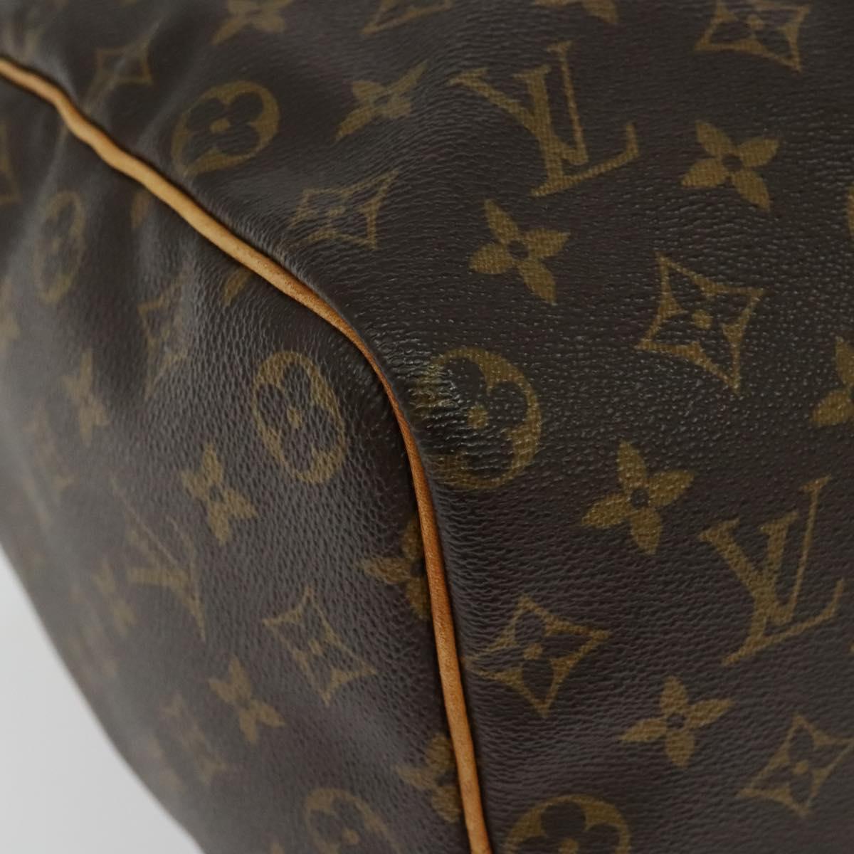 Louis Vuitton Speedy Handbag Monogram Canvas, BROWN, CANVAS, Handbag