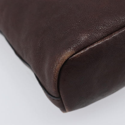 Miu Miu Aviator Bucket Leather, Brown, Leather, Handbag