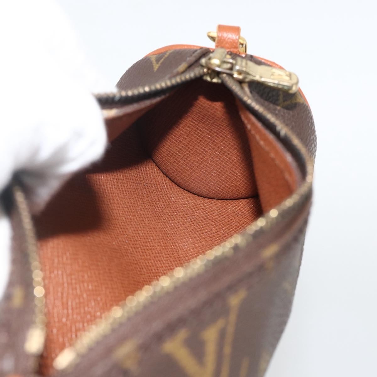 Louis Vuitton Papillon Pochette Monogram Canvas, Brown, Canvas, Clutch