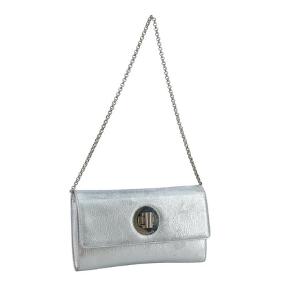 Tiffany & Co. Vintage Leather, Silver, Leather, Shoulder Bag