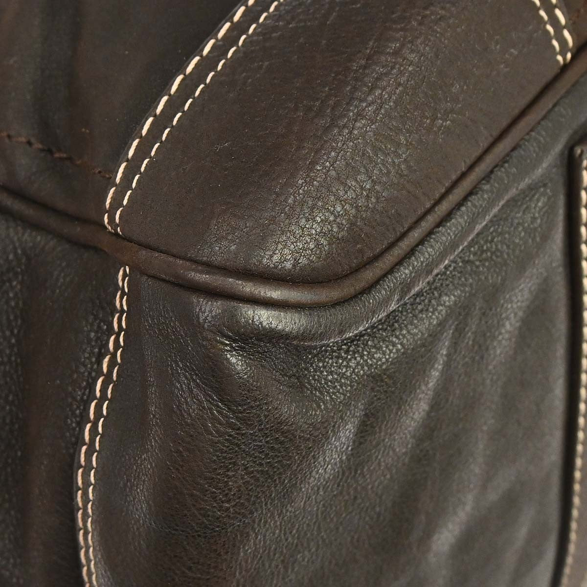 Loewe Anagram Bag leather, Brown, Leather, Handbag