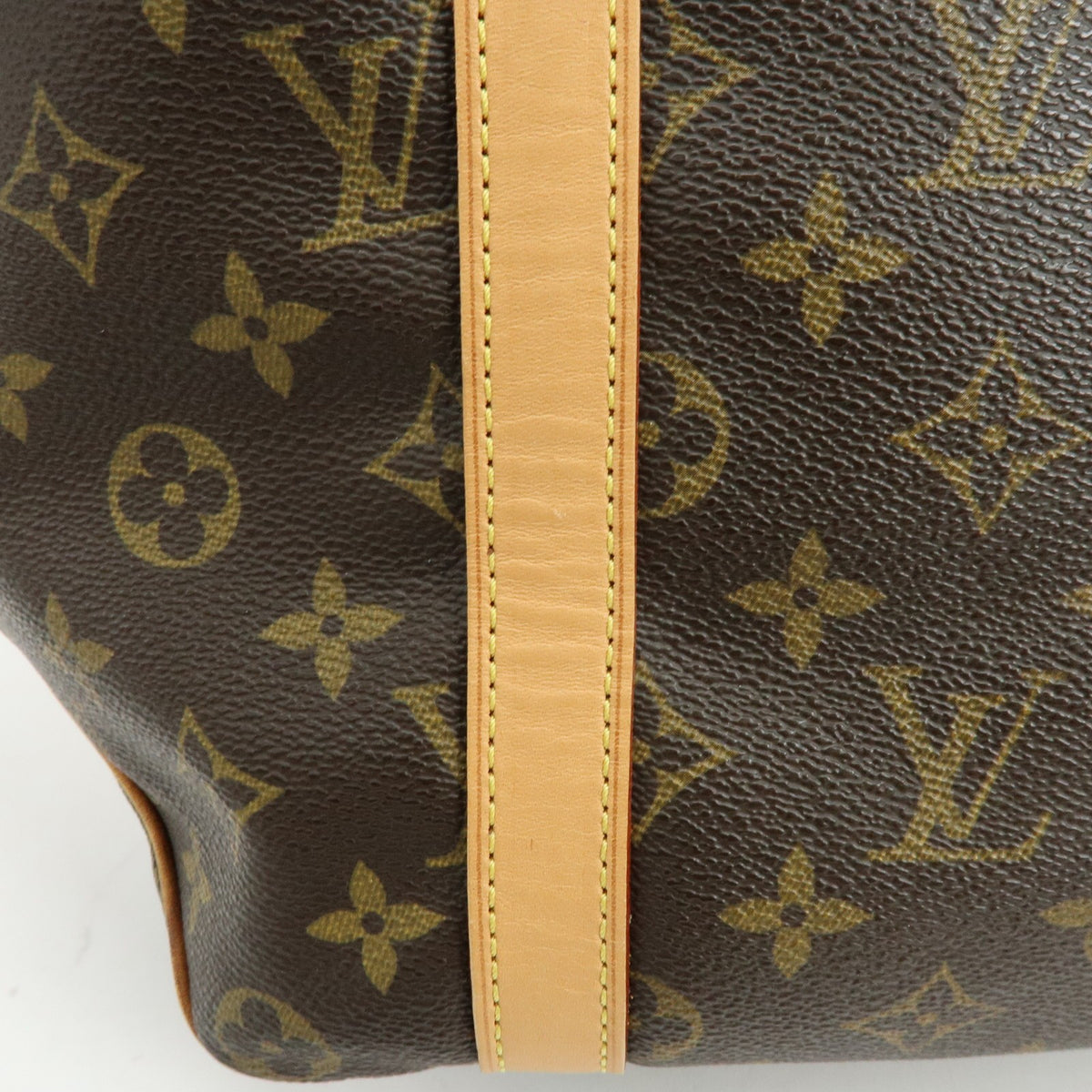 Louis Vuitton Shopping Sac Monogram Canvas, Brown, Canvas, Handbag