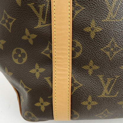 Louis Vuitton Shopping Sac Monogram Canvas, Brown, Canvas, Handbag