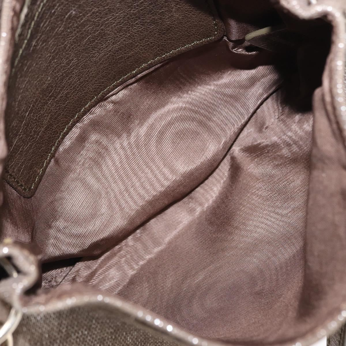 Chloe Lily Canvas, Silver, Canvas, Handbag