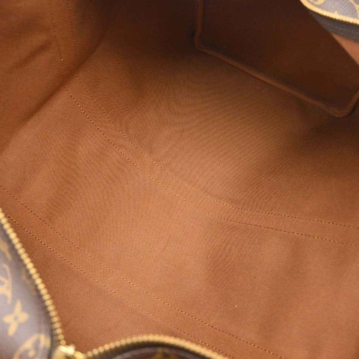 Louis Vuitton Keepall Canvas, Brown, Canvas, Travel Bag