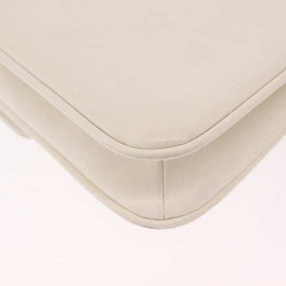 Gucci Shoulder Leather, White, Leather, Shoulder Bag