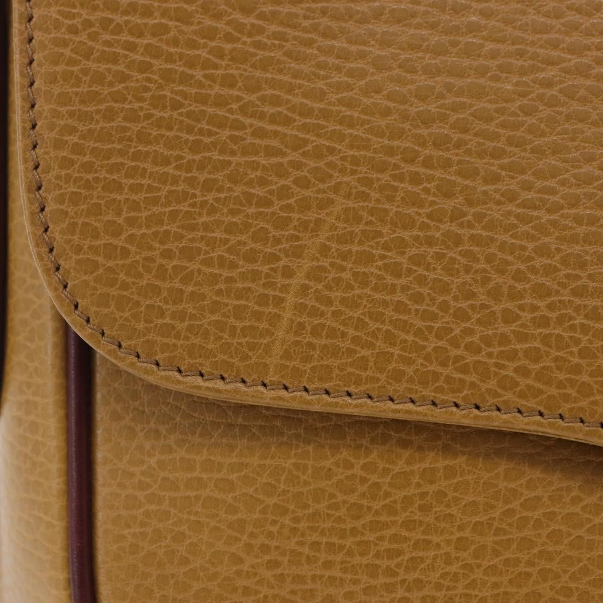 Cartier Must de Cartier Leather, Beige, Leather, Shoulder Bag