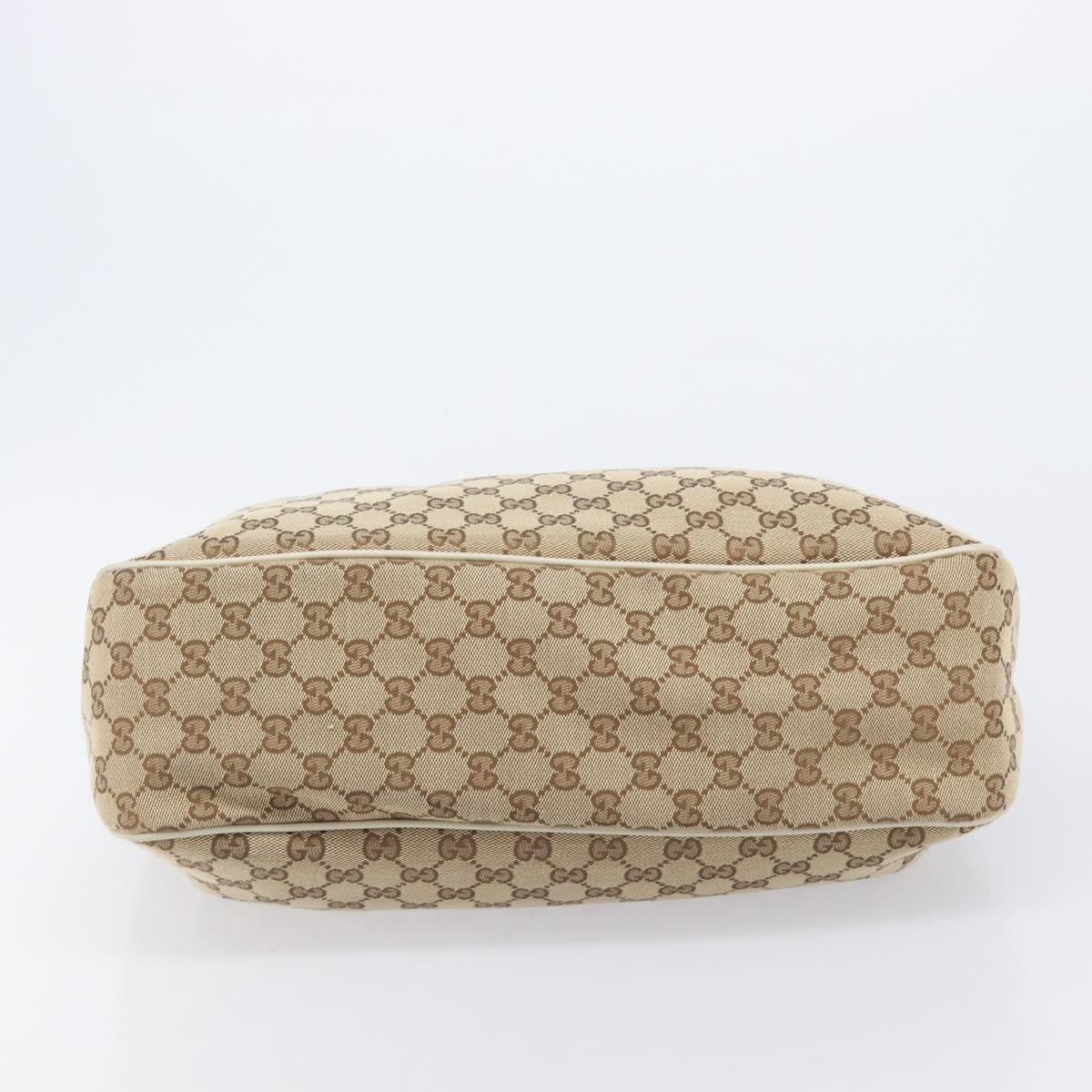 Gucci Sukey Top Handle GG Canvas, Beige, Canvas, Tote Bag