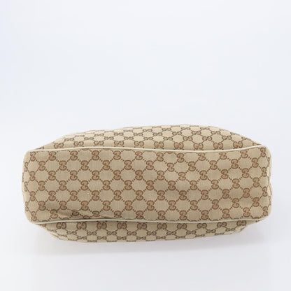 Gucci Sukey Top Handle GG Canvas, Beige, Canvas, Tote Bag