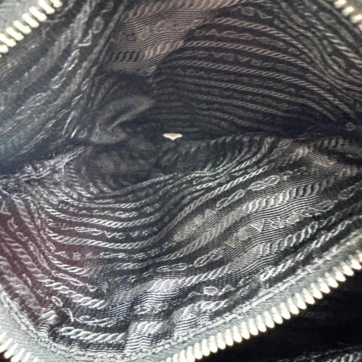Prada Gaufre Convertible Tessuto, Black, Nylon, Tote Bag