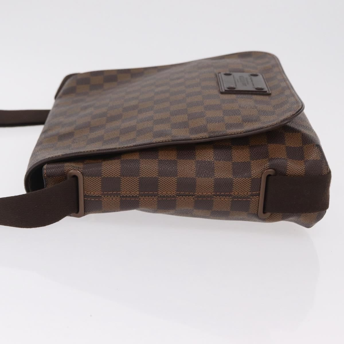 Louis Vuitton Brooklyn Damier, Brown, Canvas, Shoulder Bag