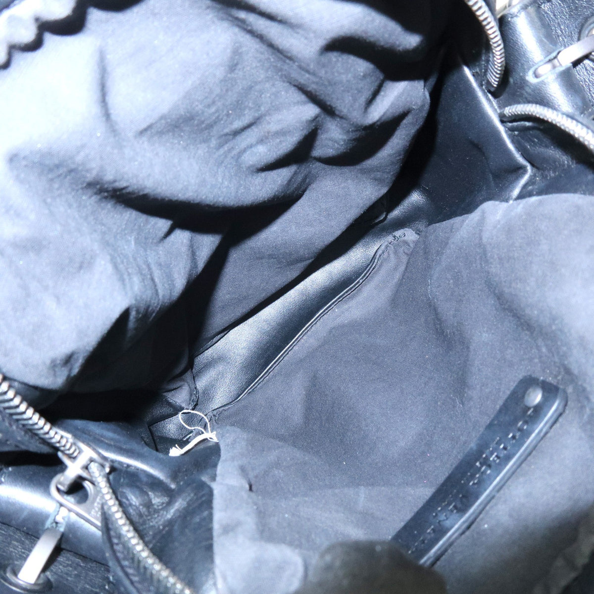 Bottega Veneta Front Pocket Messenger Intrecciato Nappa, Black, Leather, Handbag