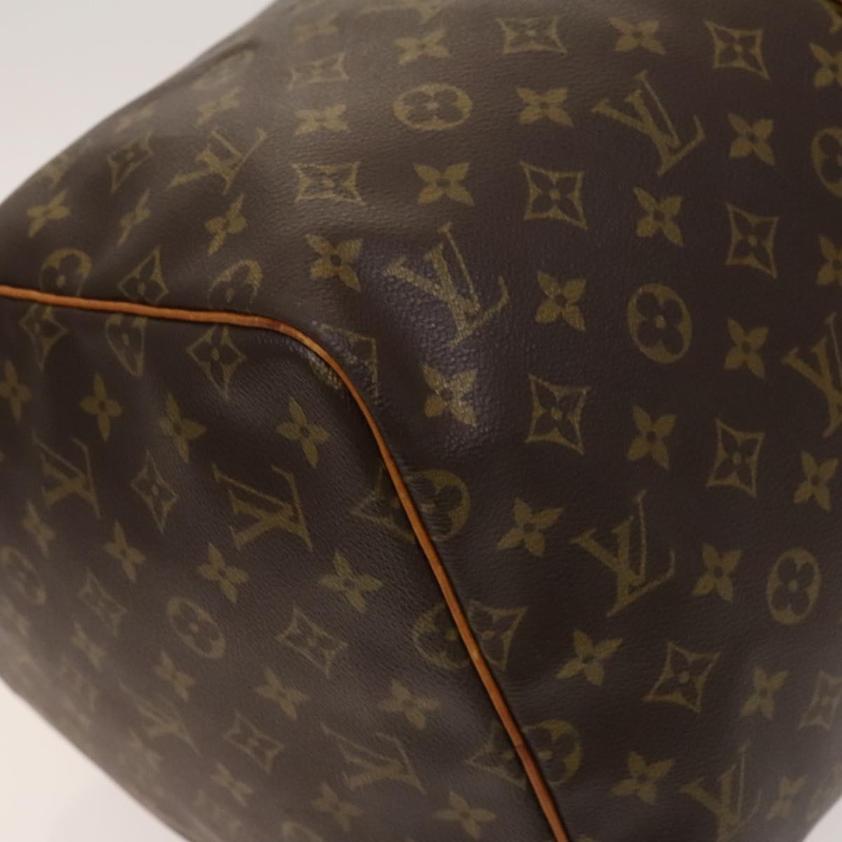 Louis Vuitton Keepall Bag Monogram Canvas, BROWN, CANVAS, Travel bag