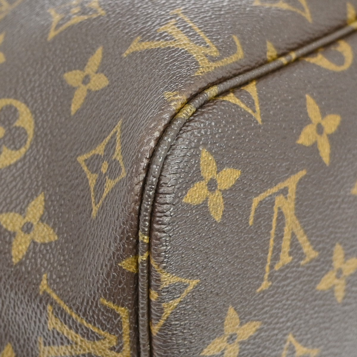 Louis Vuitton Neverfull Monogram Canvas, Brown, Canvas, Tote Bag