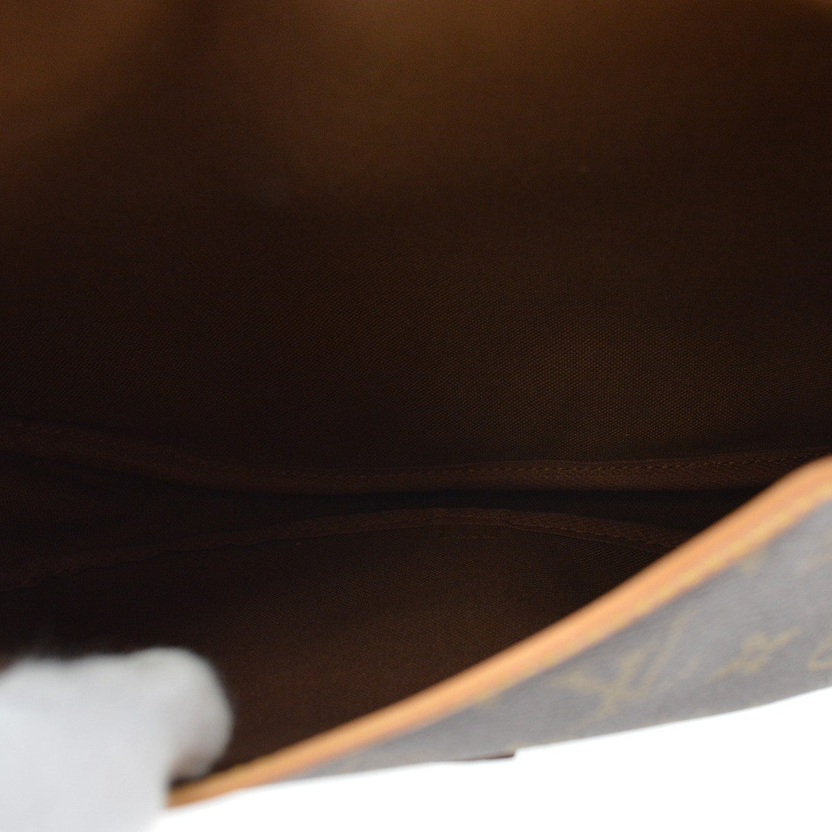 Louis Vuitton Saumur Monogram, Brown, Canvas, Shoulder Bag