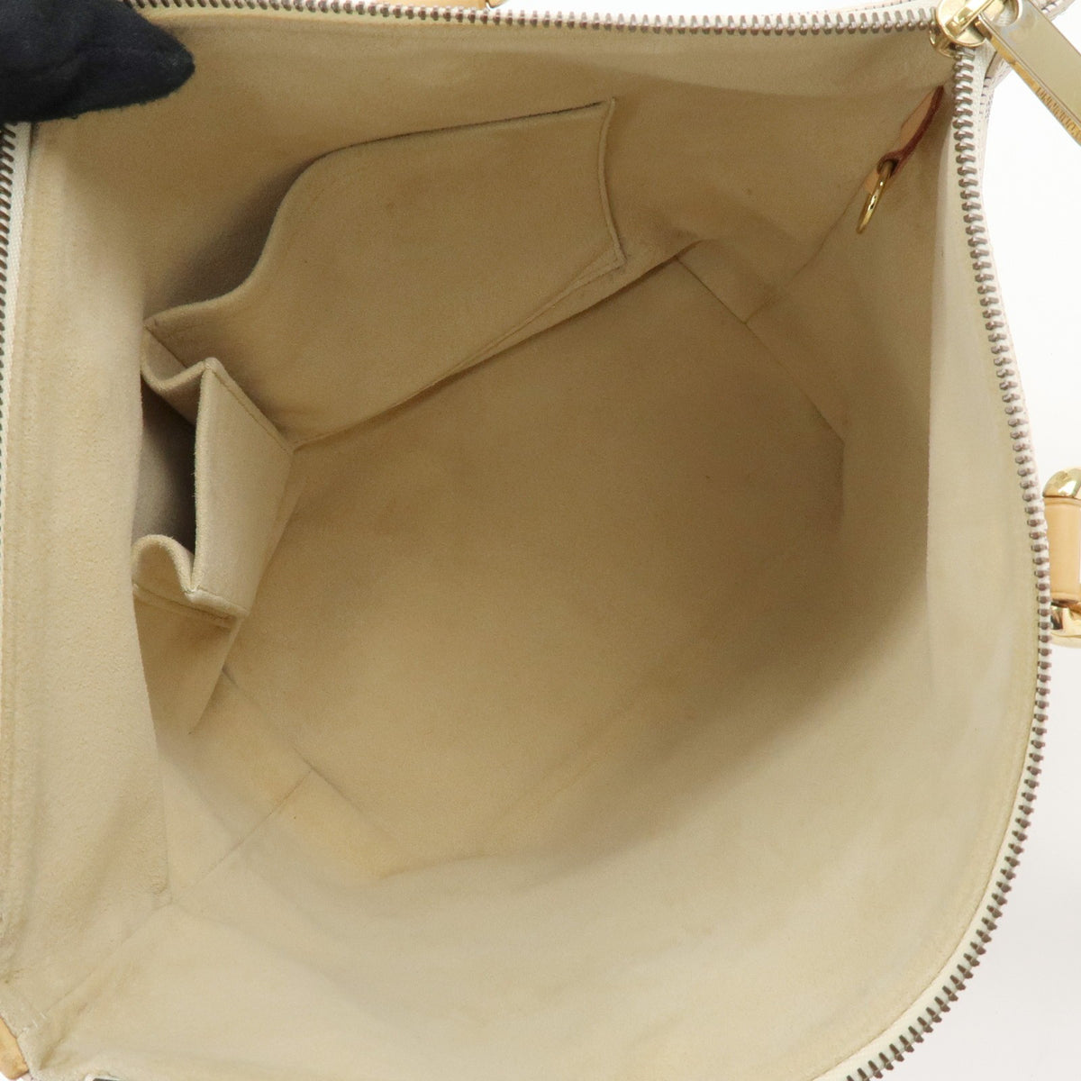 Louis Vuitton Saleya Damier, Beige, Canvas, Handbag