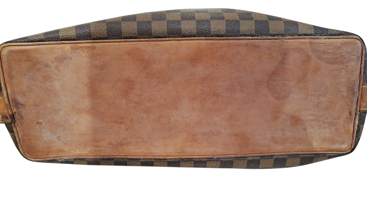 Louis Vuitton Chelsea Damier Ebene, Brown, Canvas, Tote Bag