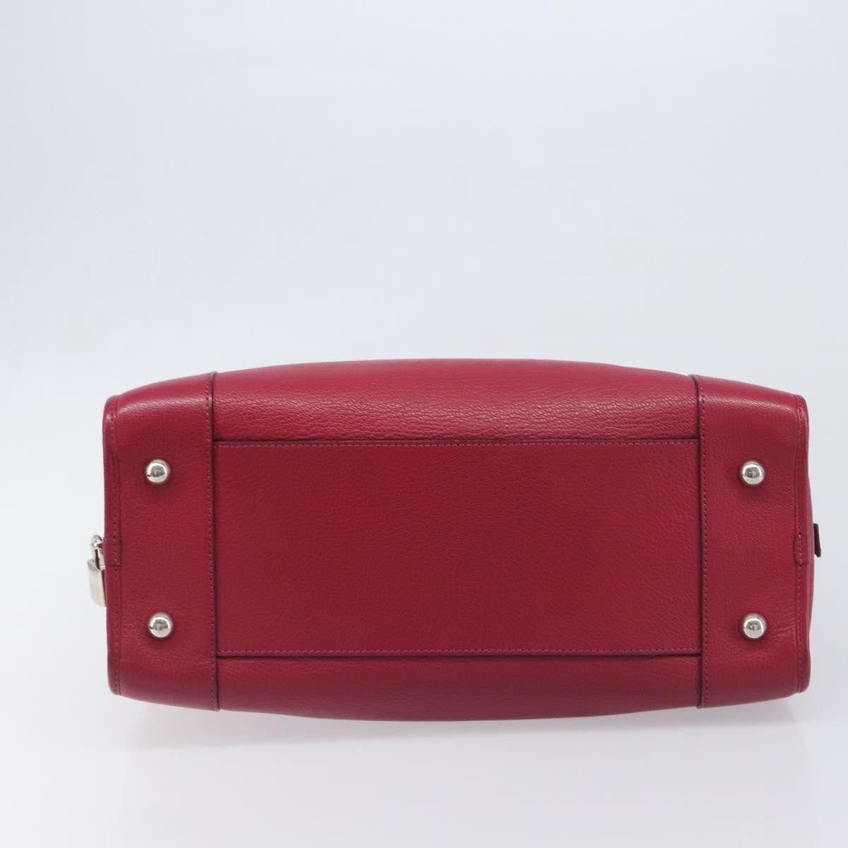 Loewe Amazona Leather, Red, Leather, Handbag