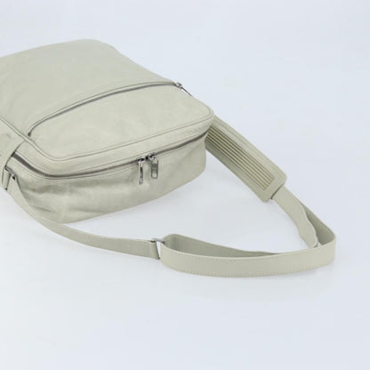 Louis Vuitton Clarkson Messenger Monogram Shadow Leather, White, Leather, Handbag