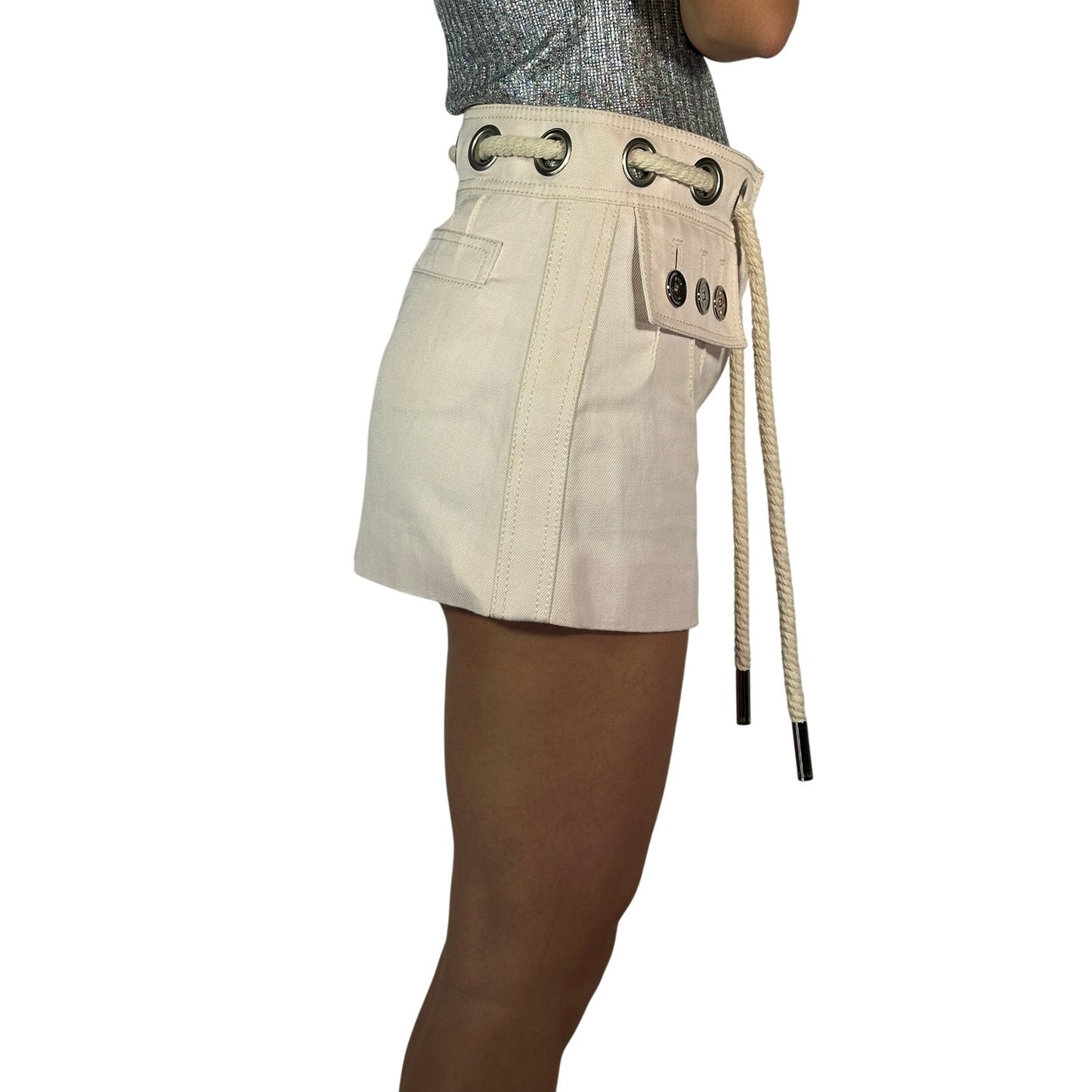Louis Vuitton Grommet Mini Skirt