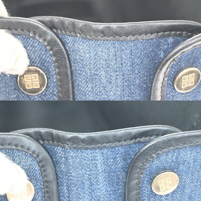 Givenchy Bond Shopper Tote Denim, Blue, Denim, Tote Bag