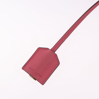 Saint Laurent Shopper Leather, Pink, Leather, Tote Bag