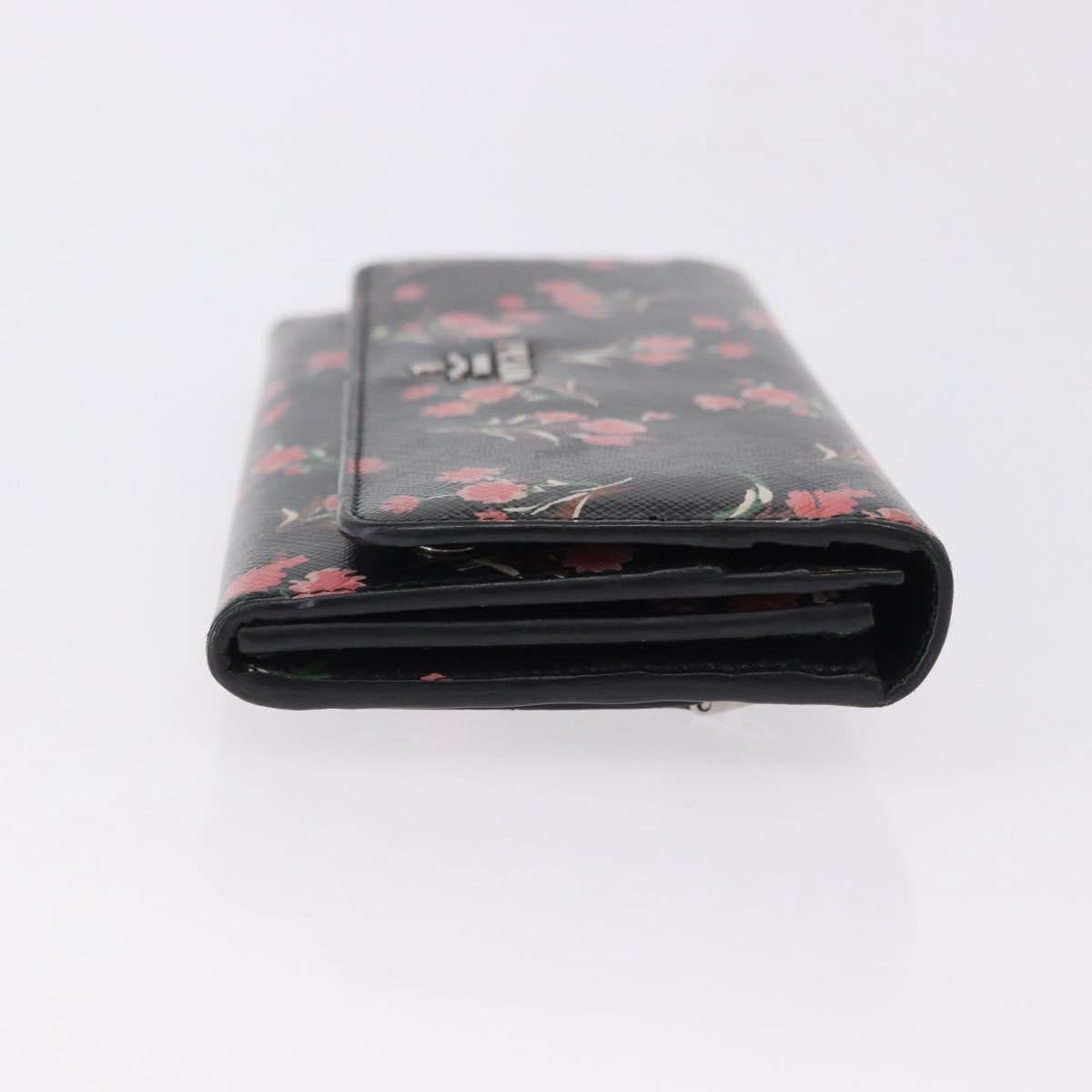 Prada Saffiano Leather, Black, Leather, Wallet