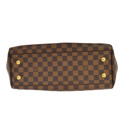 Louis Vuitton Trevi Damier, Brown, Canvas, Handbag