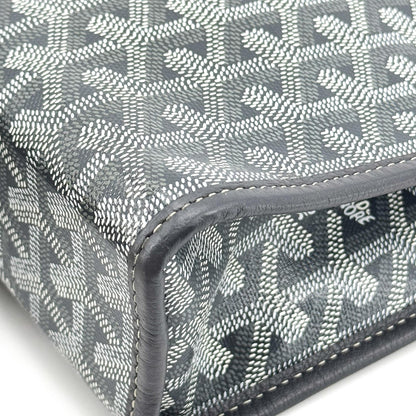 Goyard Jouvence Toiletry Coated Canvas, Black, Canvas, Clutch