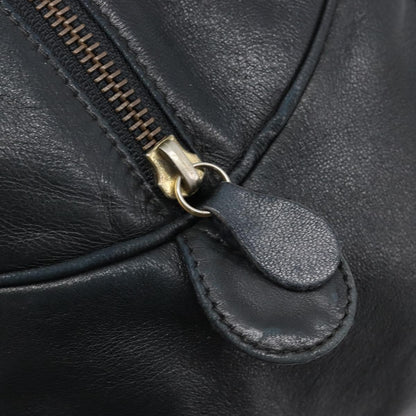 Christian Dior Handbag Leather, Navy, Leather, Handbag