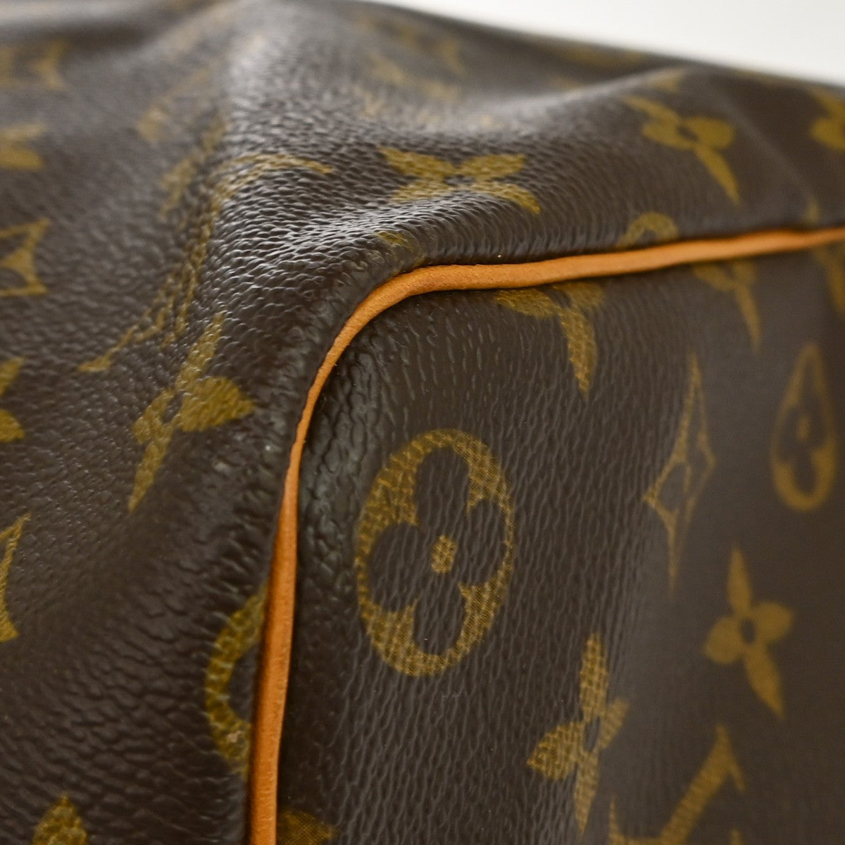 Louis Vuitton Keepall Monogram, Brown, Canvas, Travel Bag