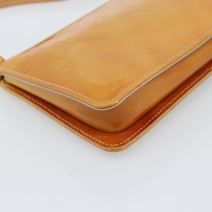 Louis Vuitton Lexington Pochette Patent Leather, Beige, Patent Leather, Clutch