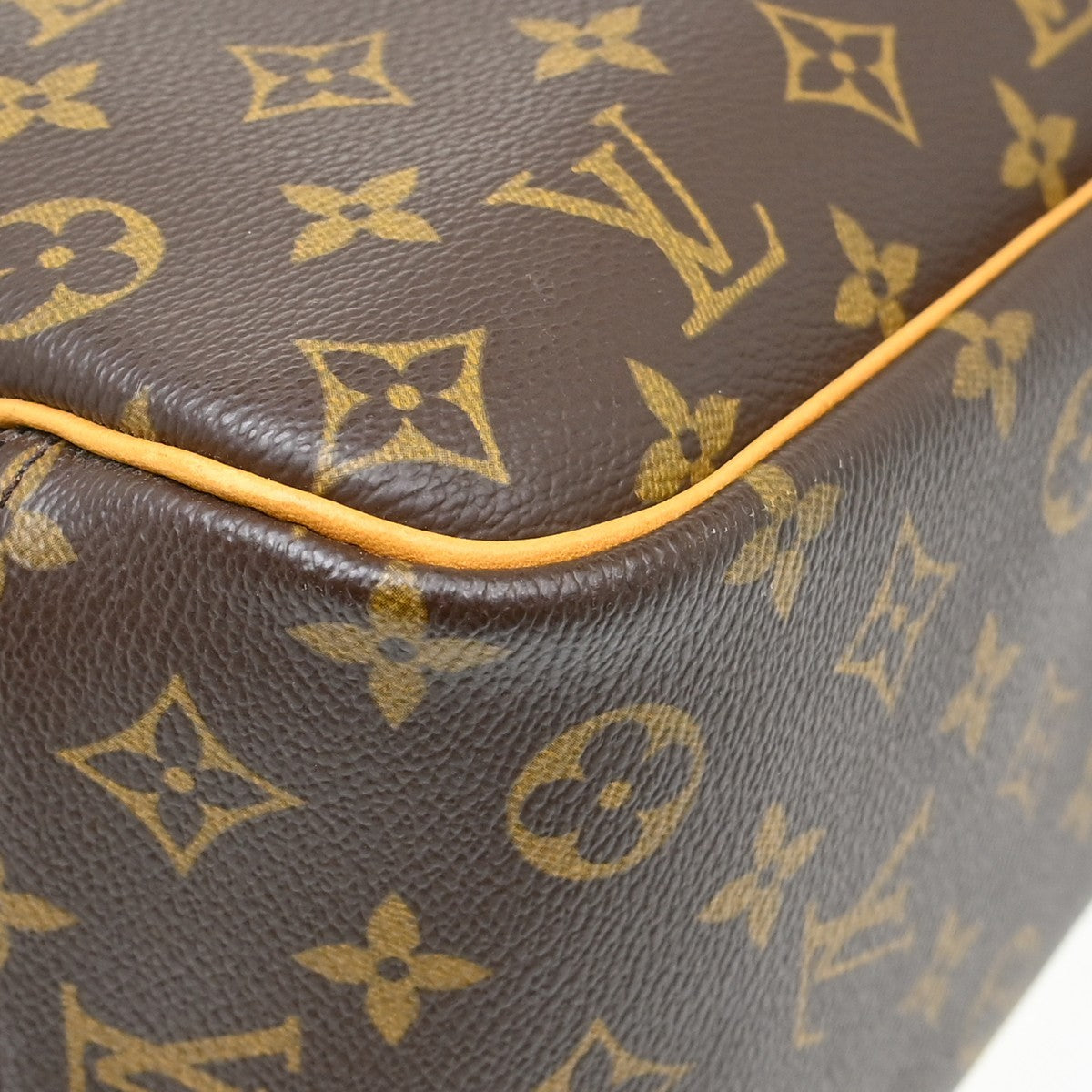 Louis Vuitton Deauville Monogram Canvas, Brown, Canvas, Handbag