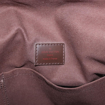 Louis Vuitton Brooklyn Damier Ebene, Brown, Canvas, Shoulder Bag