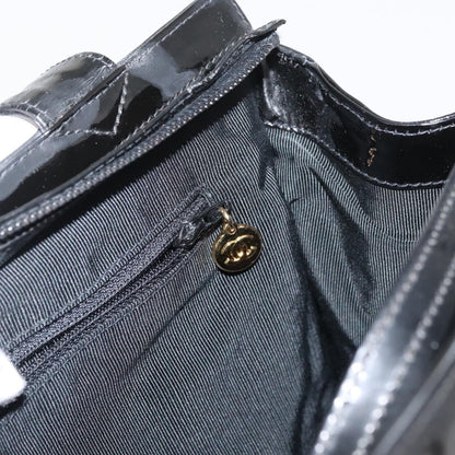 Chanel CC Shoulder Bag Patent leather, Black, Patent Leather, Shoulder Bag