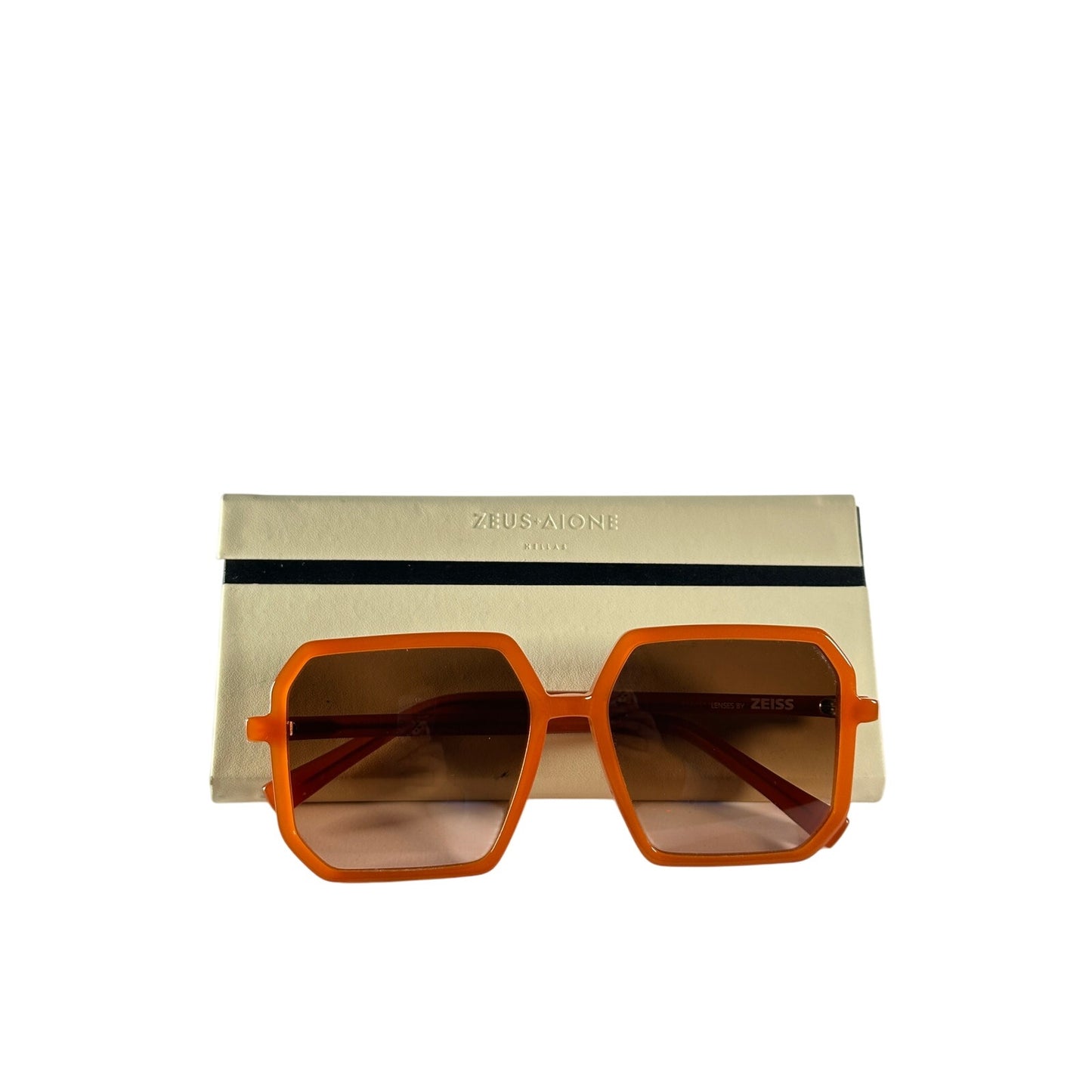 Zeus + Dione Pandora Sunglasses Orange