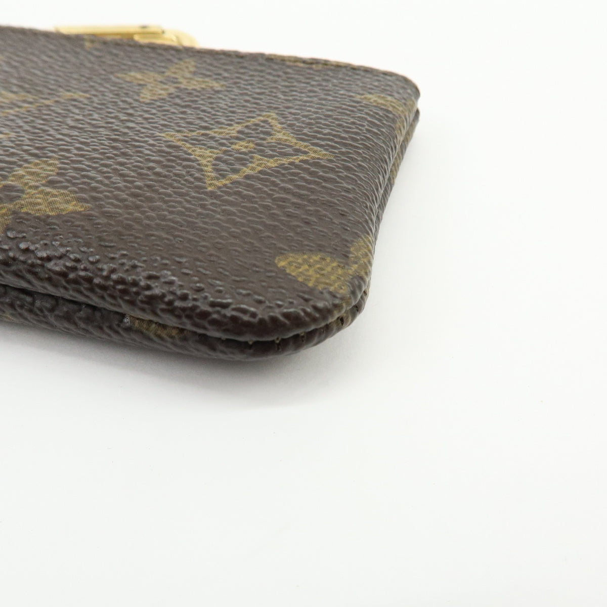 Louis Vuitton Key Monogram Canvas, Brown, Canvas, Clutch