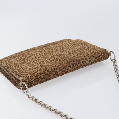 Bottega Veneta Shoulder Leather, Brown, Leather, Shoulder Bag