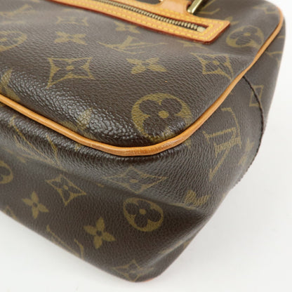 Louis Vuitton Cite Monogram Canvas, Brown, Canvas, Handbag
