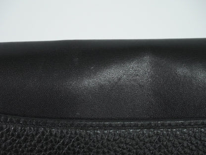 Christian Dior Shoulder Leather, Black, Leather, Shoulder Bag