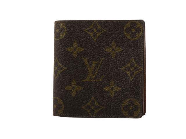 Louis Vuitton Bifold Card Case canvas, Brown, Canvas, Clutch