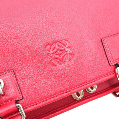 Loewe Amazona Leather, Pink, Leather, Handbag