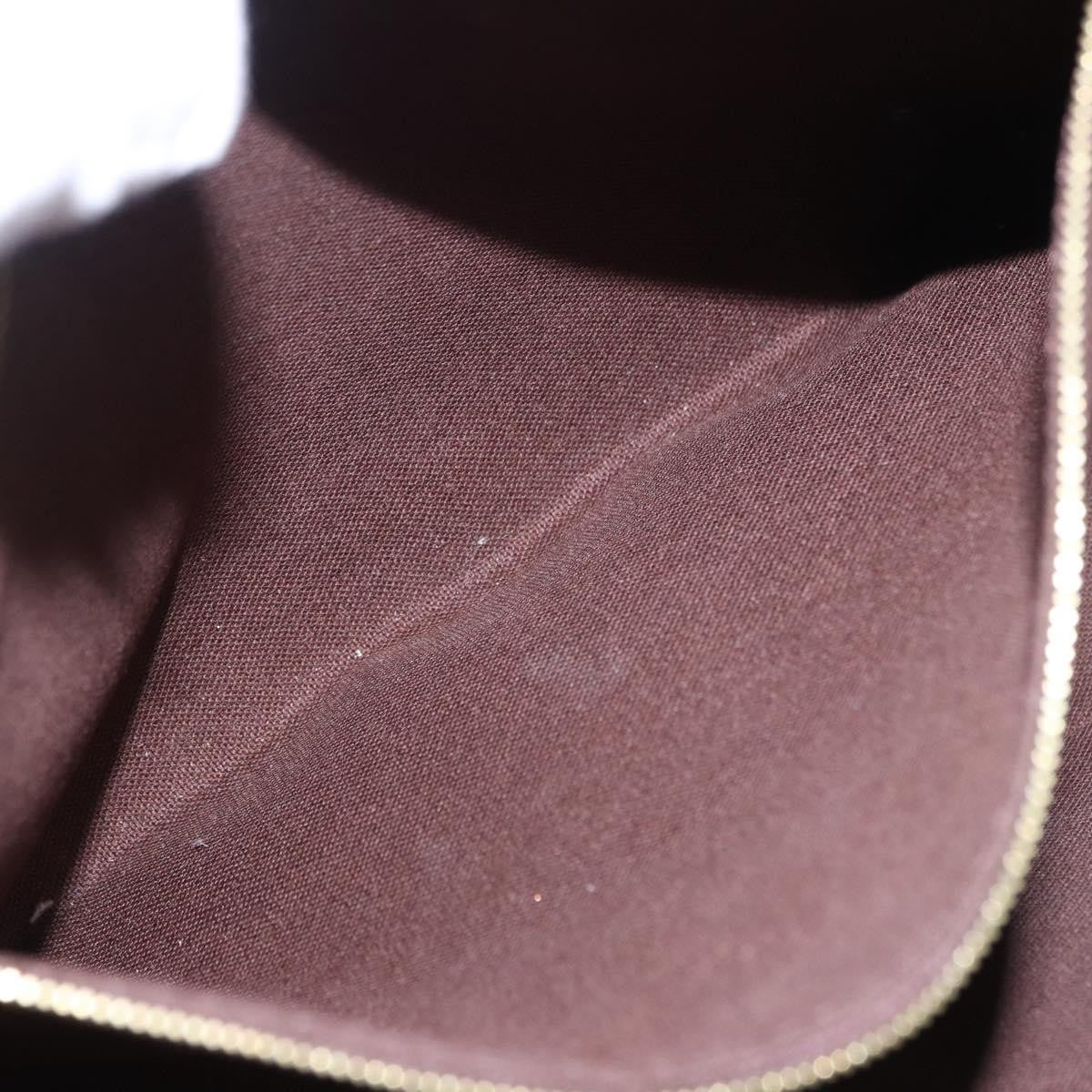 Louis Vuitton Menilmontant Monogram Canvas, Brown, Canvas, Handbag